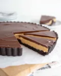 Keto Peanut Butter Brownie Tart