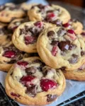Maraschino Cherry Chocolate Chip Cookies