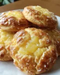 Pineapple Bun Cookies with Sweet Crumbly Tops