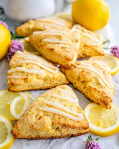 Keto Lemon Ricotta Scones