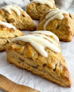 Soft Banana Cottage Cheese Scones