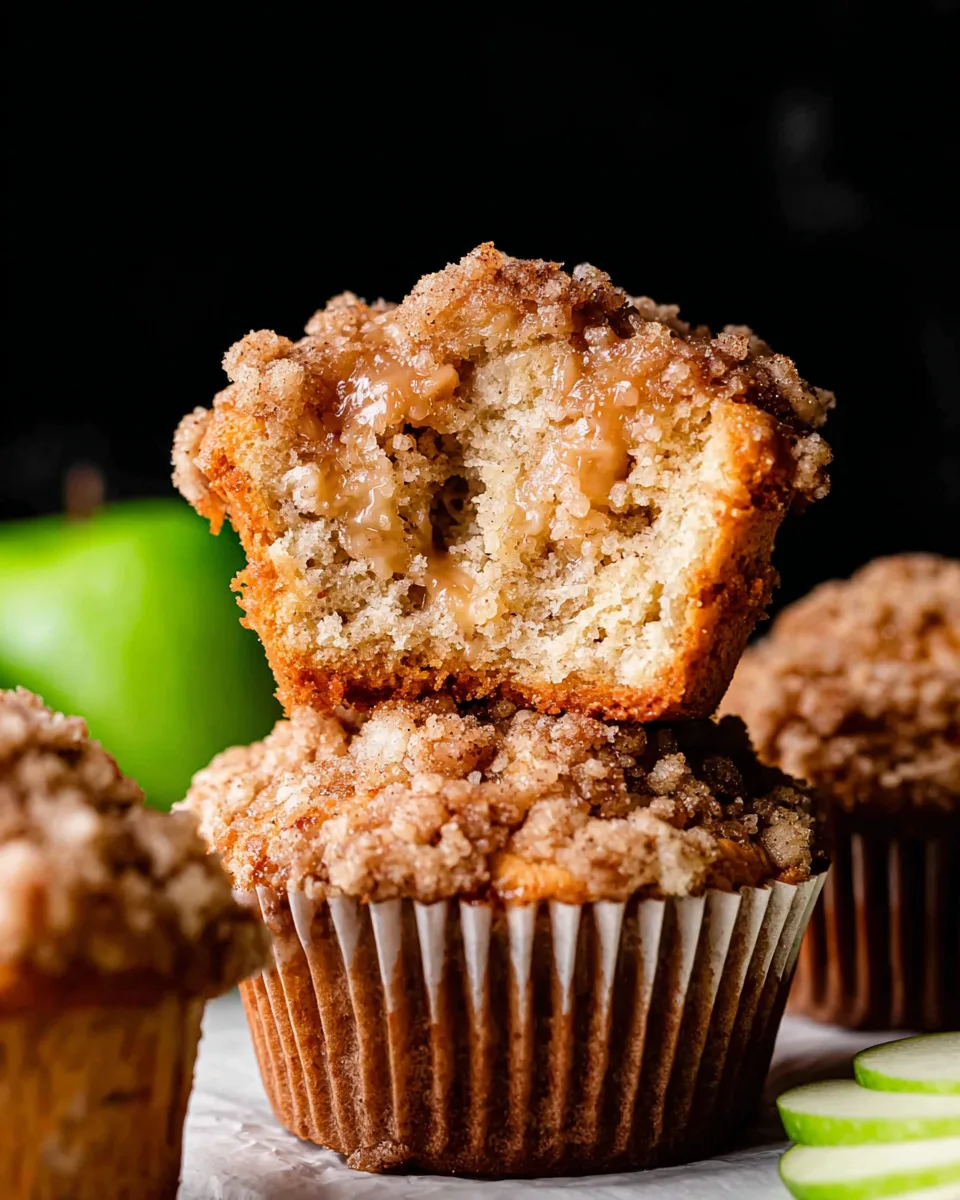 Apple Crumb Muffins