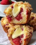 Strawberry Cream Cheese Muffins