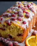Cranberry Orange Loaf Cake