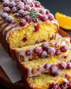Cranberry Orange Loaf Cake