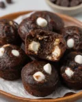 Fudgy Cottage Cheese Brownie Bites