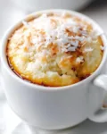 Fluffy Coconut Cottage Cheese Mug Cake (High-Protein & Ready in Minutes) 9 Fluffy Coconut Cottage Cheese Mug Cake