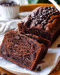 Double Chocolate Cottage Cheese Banana Bread