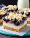 7 Absolutely Irresistible & Guilt-Free Sugar-Free Blueberry Cream Cheese Crumble Bars 9 Sugar-Free Blueberry Cream Cheese Crumble Bars