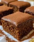 Coffee Snack Cake Squares