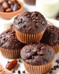 Chocolate Date Muffins