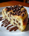 Chocolate Chip Cottage Cheese Protein Cake