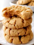 Healthy Peanut Butter Greek Yogurt Cookies