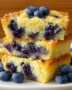 Blueberry Oatmeal Muffin Cakes