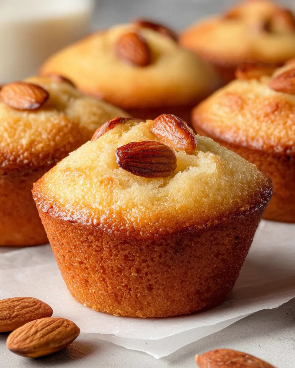 Mini French Almond Cakes
