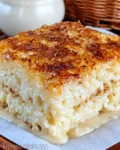Vanilla Rice Milk Comfort Bake