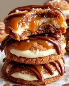 Caramel Cheesecake Cookies