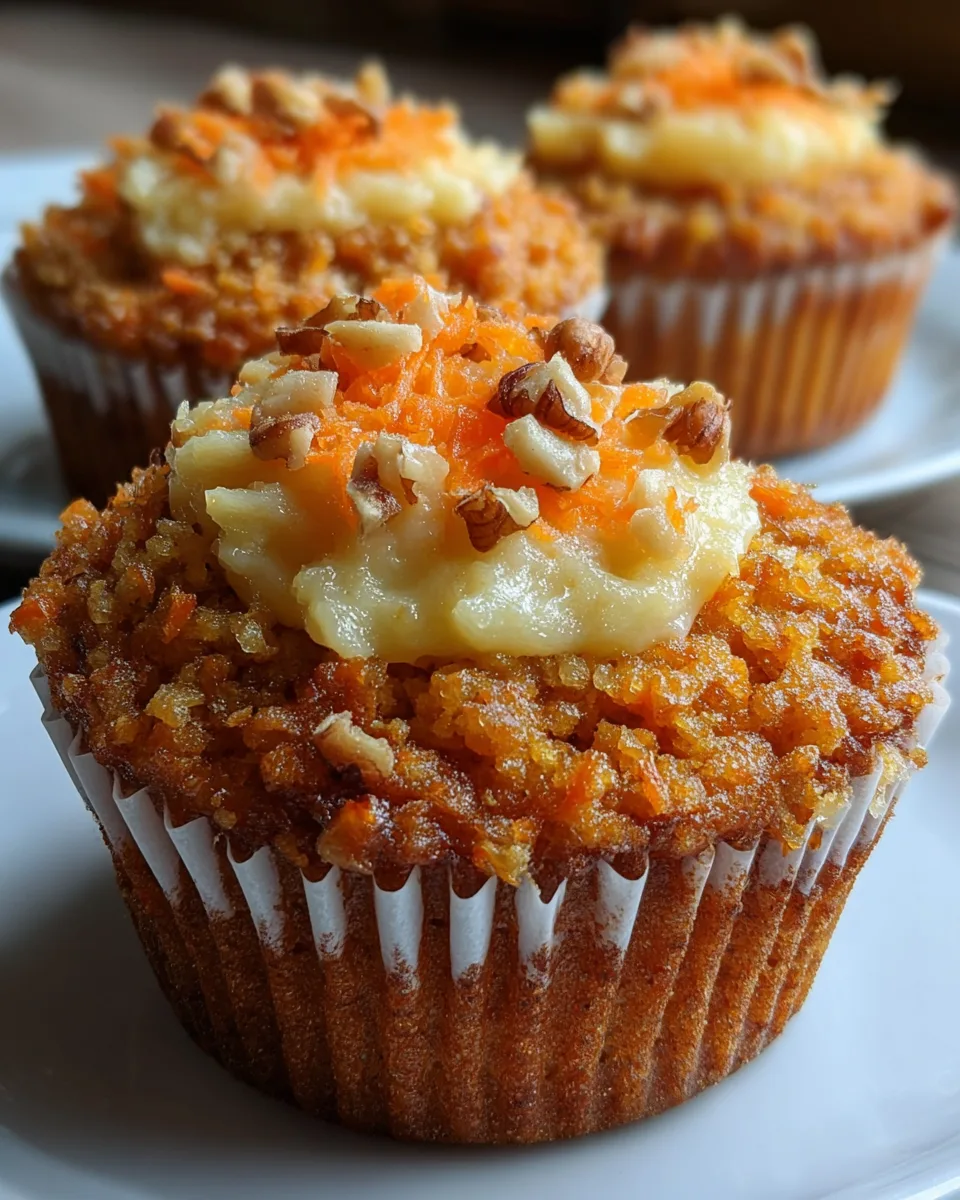Powerful Carrot Cake Muffins