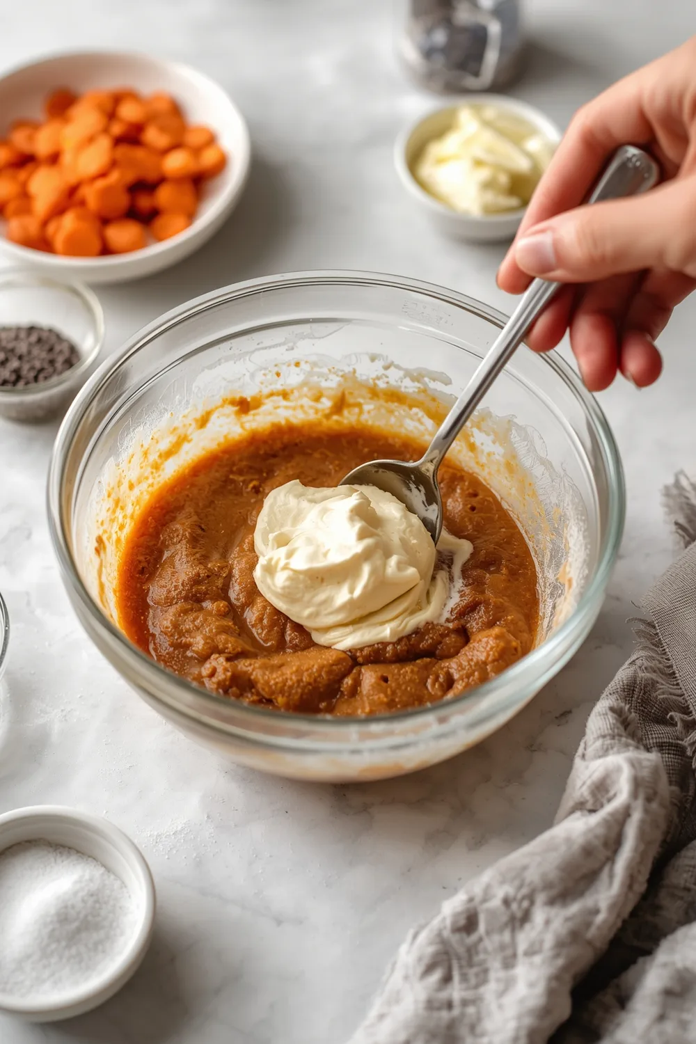 Easy Moist Carrot Cake with Cream Cheese Frosting