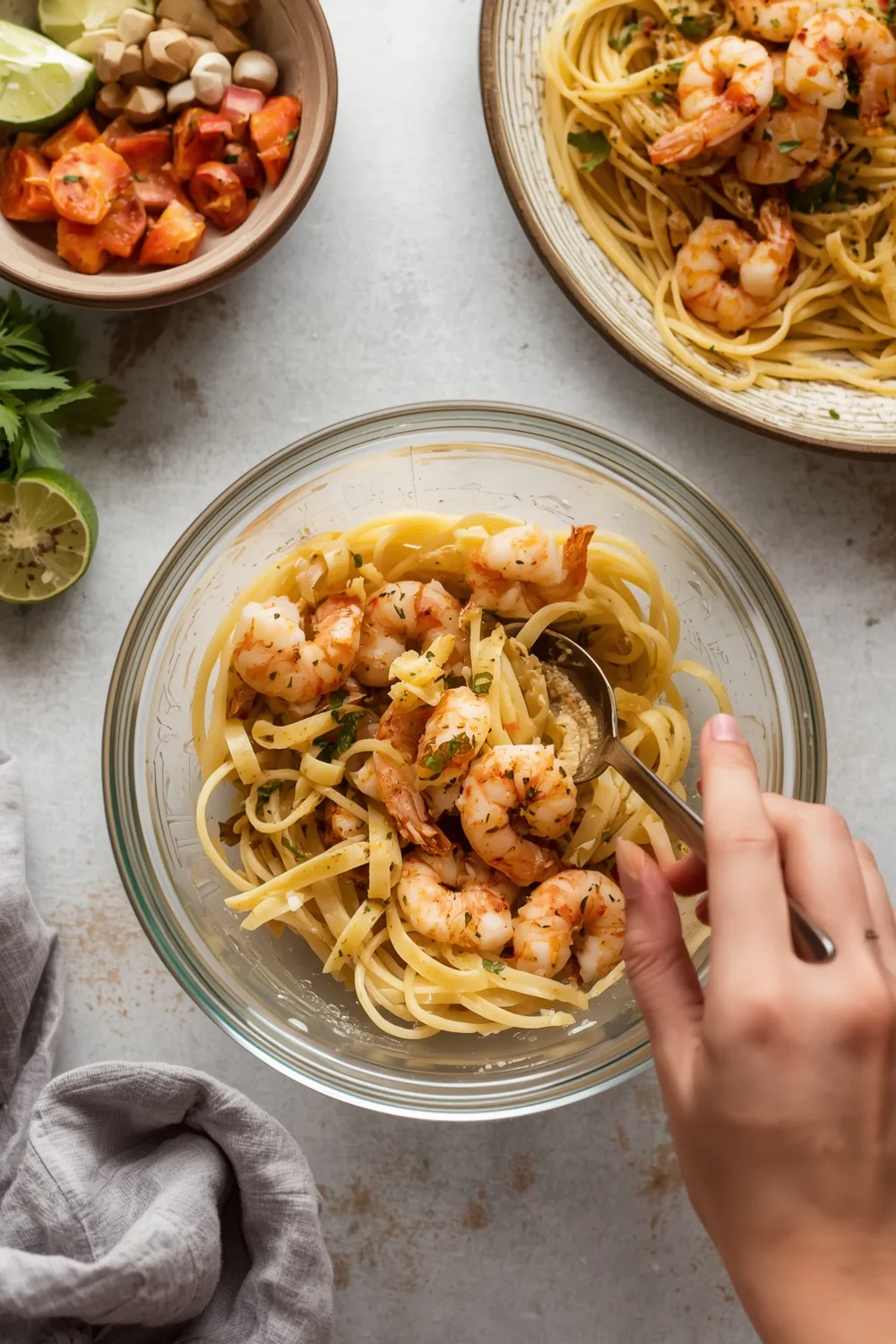 10 Minute Garlic Butter Shrimp Pasta for Quick Dinners