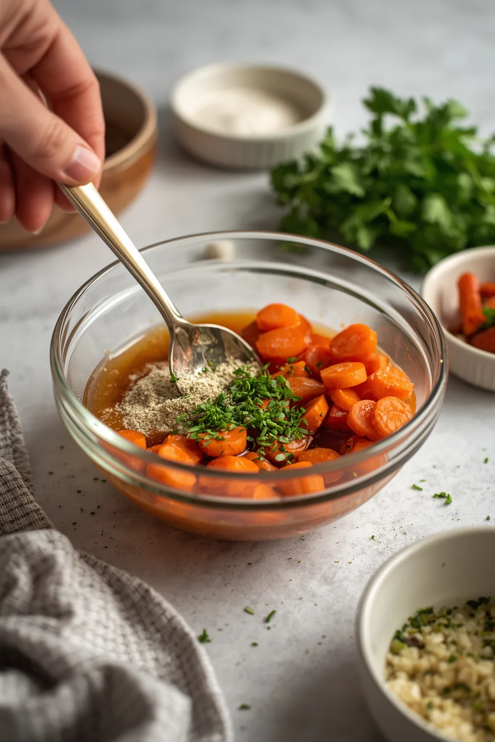 Easy Honey Glazed Carrots with Fresh Herbs Savory Side