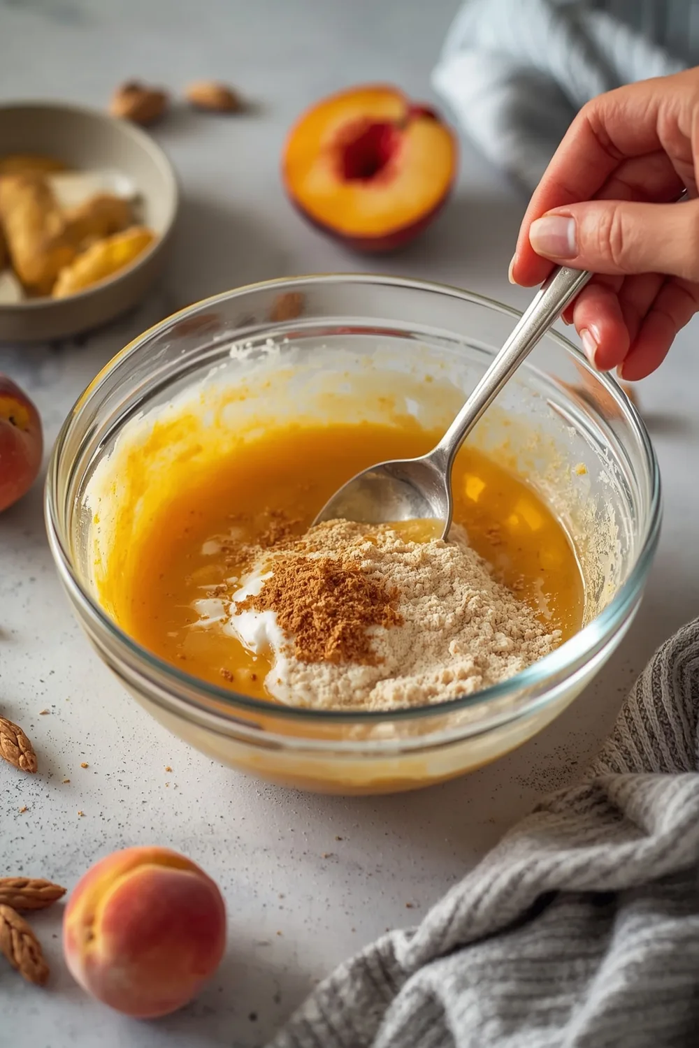 5 Ingredient Easy Peach Dump Cake Anyone Can Make