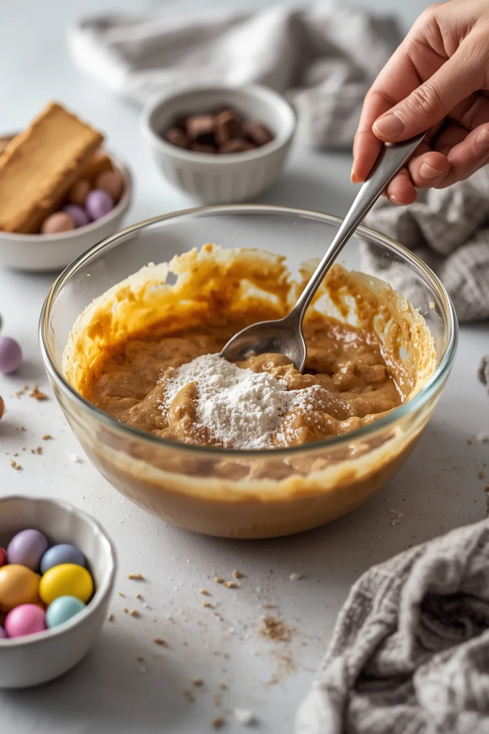 Easy Cadbury Mini Egg Cookie Bars for Easter Treats