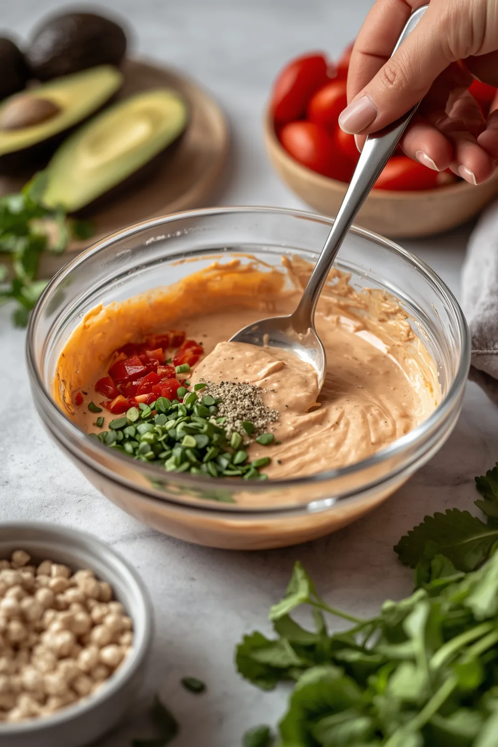 Delicious Easy Creamy Avocado Tomato Dip Recipe for 2 Cups 2 Easy Creamy Avocado Tomato Dip Perfect for Parties