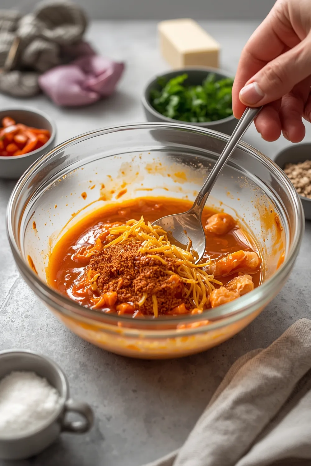Easy Cheesy Buffalo Chicken Casserole for Family Nights
