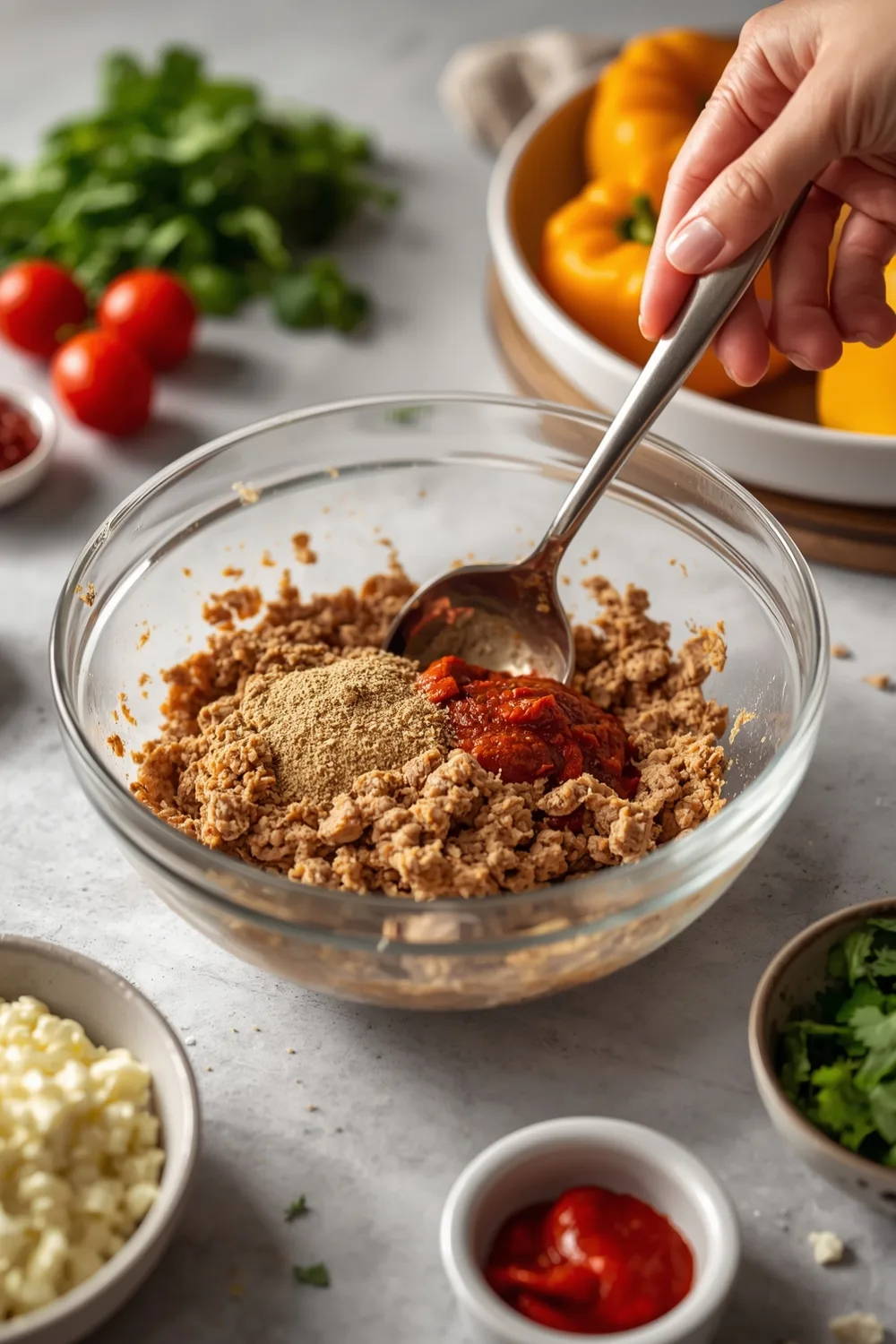 Easy Ground Turkey Stuffed Peppers for Healthy Dinners