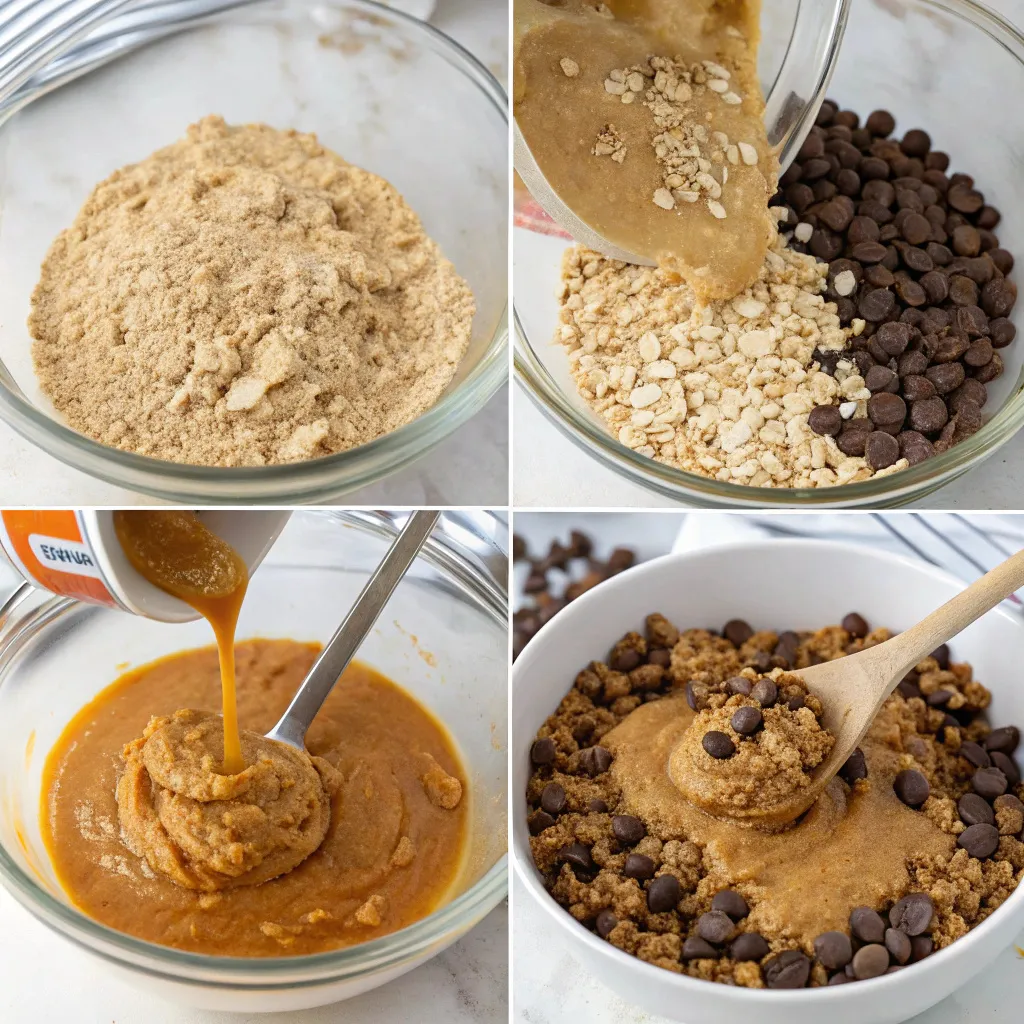 4-Ingredient Peanut Butter Bars