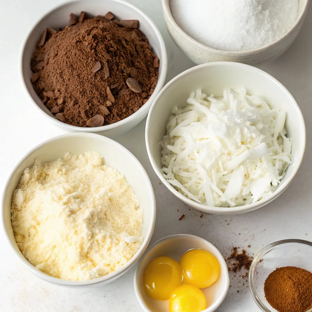 5-Ingredient Coconut Brownies