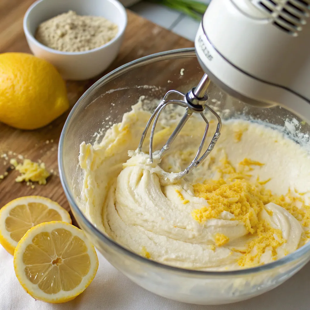 7UP Pound Cake with Sweet Lemon Glaze