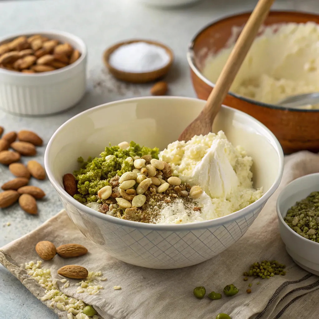 Almond Ricotta Blondie Squares with Pistachio Crunch – 8 Absolutely Irresistible Reasons You’ll Fall in Love 8 Almond Ricotta Blondie Squares