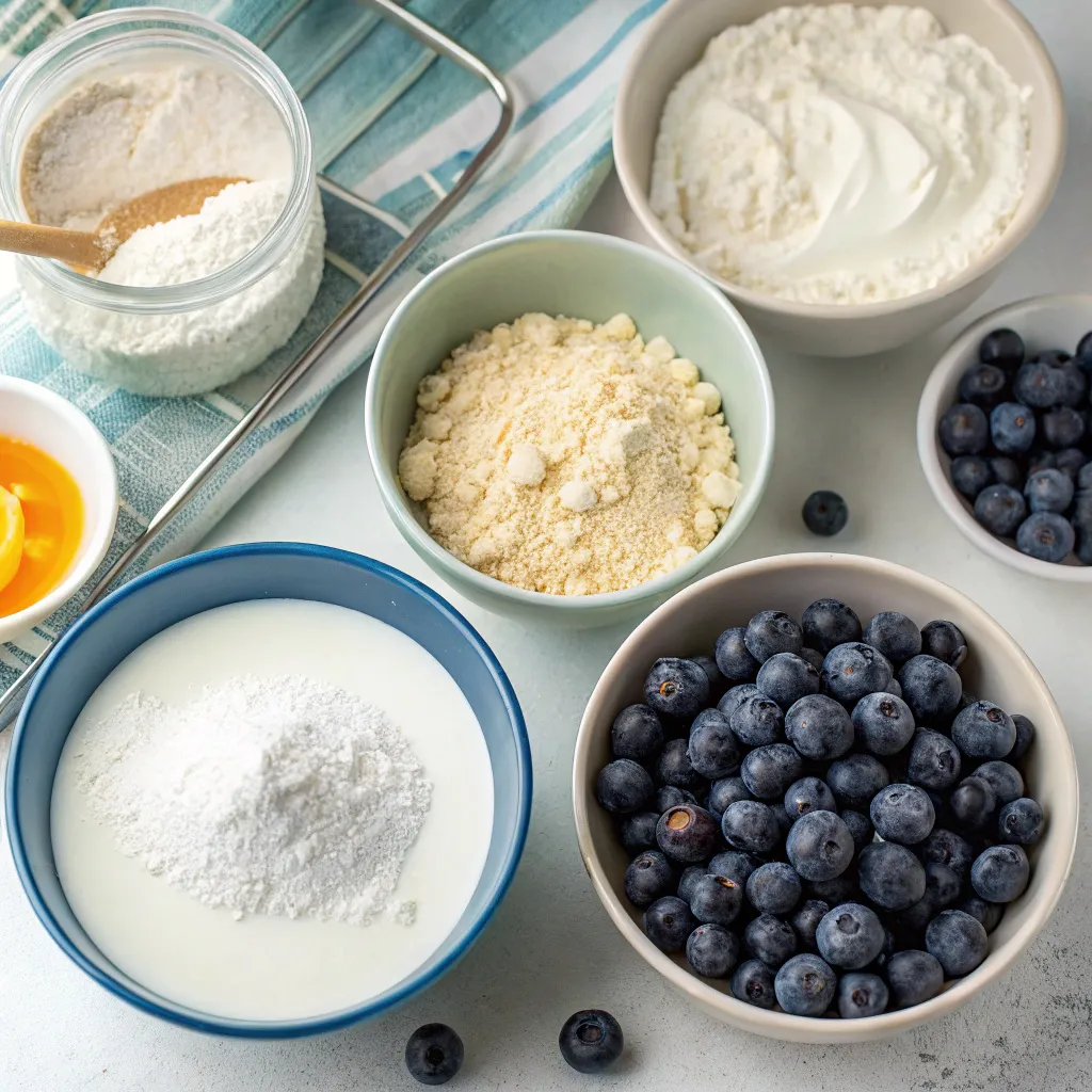 Blueberry Greek Yogurt Scones