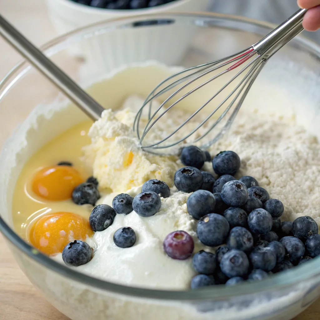Blueberry Milk Afternoon Cake