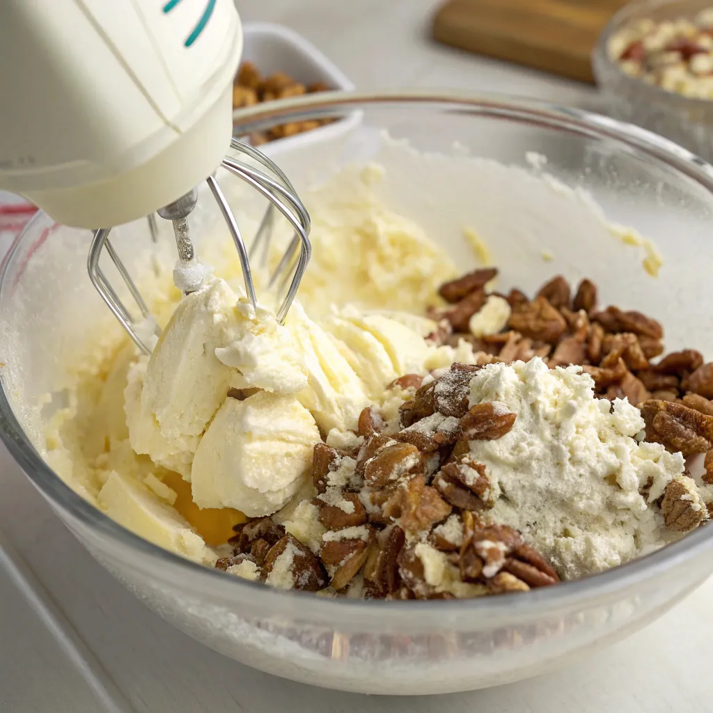 Butter Pecan Cream Cheese Pound Loaf