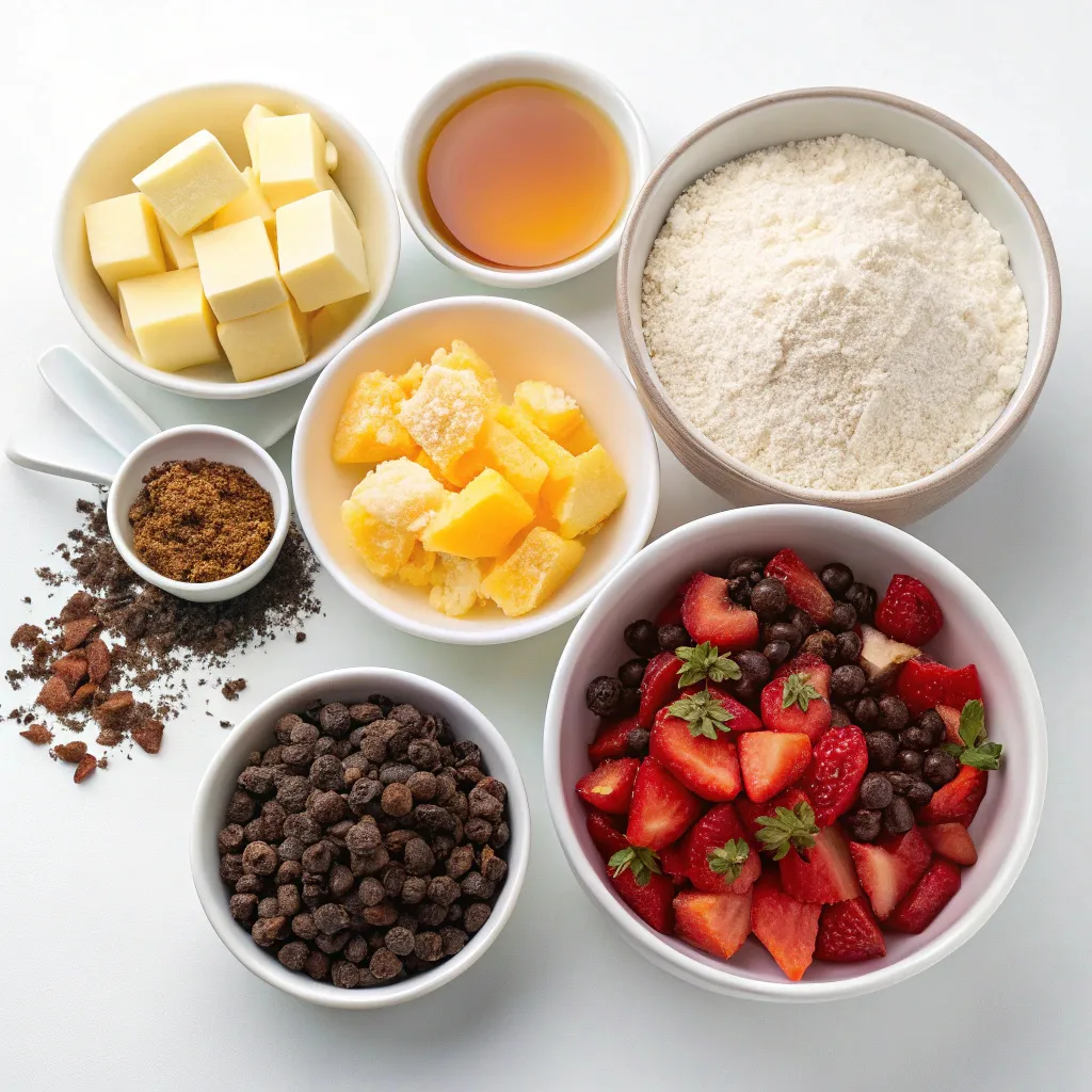 Buttery Vanilla Chocolate Chip & Mixed Fruit Tea Loaf