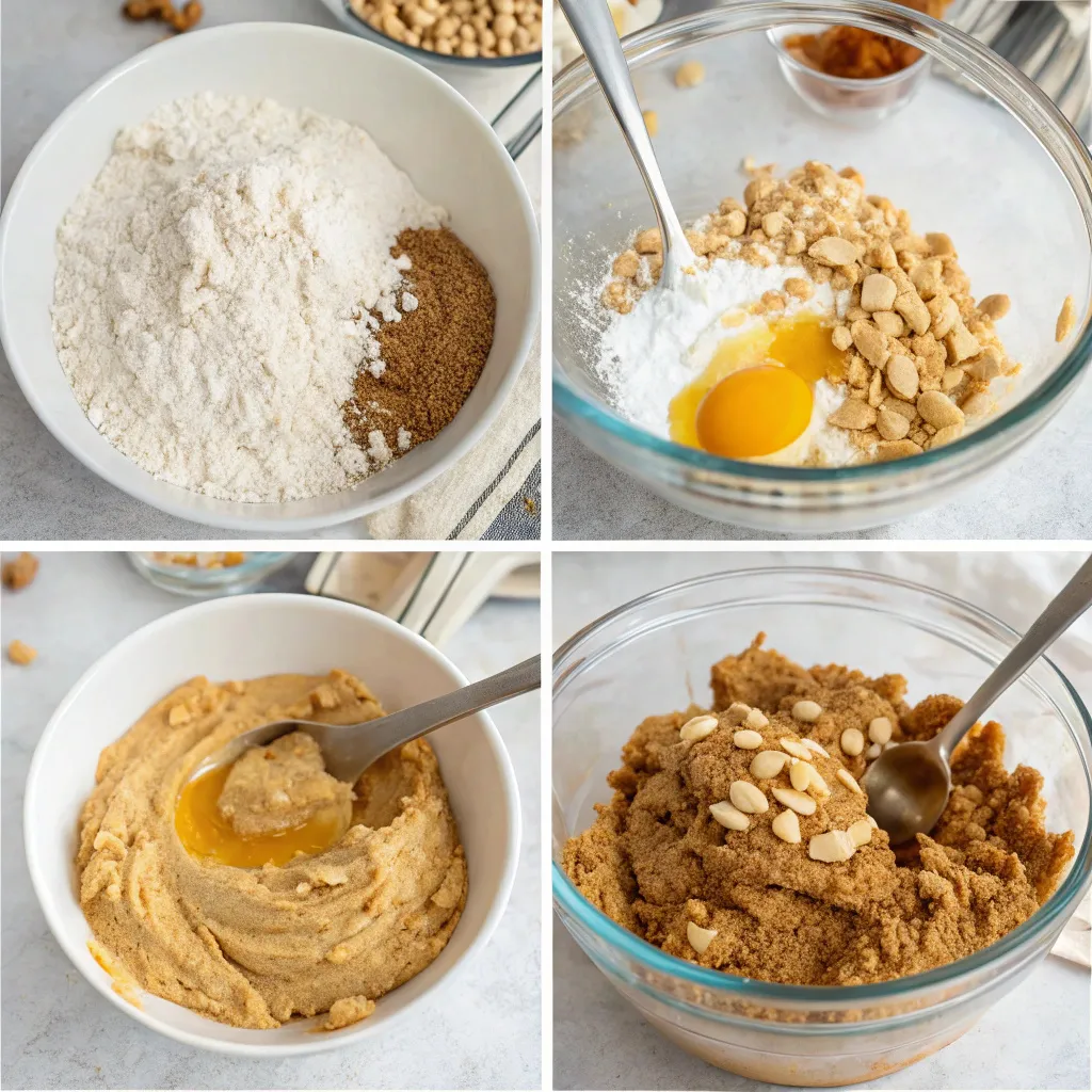 Chewy Peanut Butter Greek Yogurt Muffin Squares