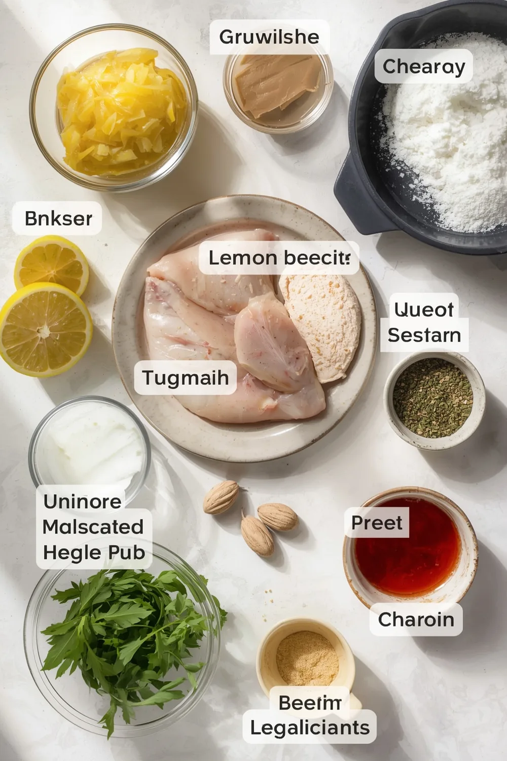 Delicious Easy Healthy One Pan Lemon Herb Chicken Dinner - 4 Servings 1 Easy Healthy One Pan Lemon Herb Chicken Dinner