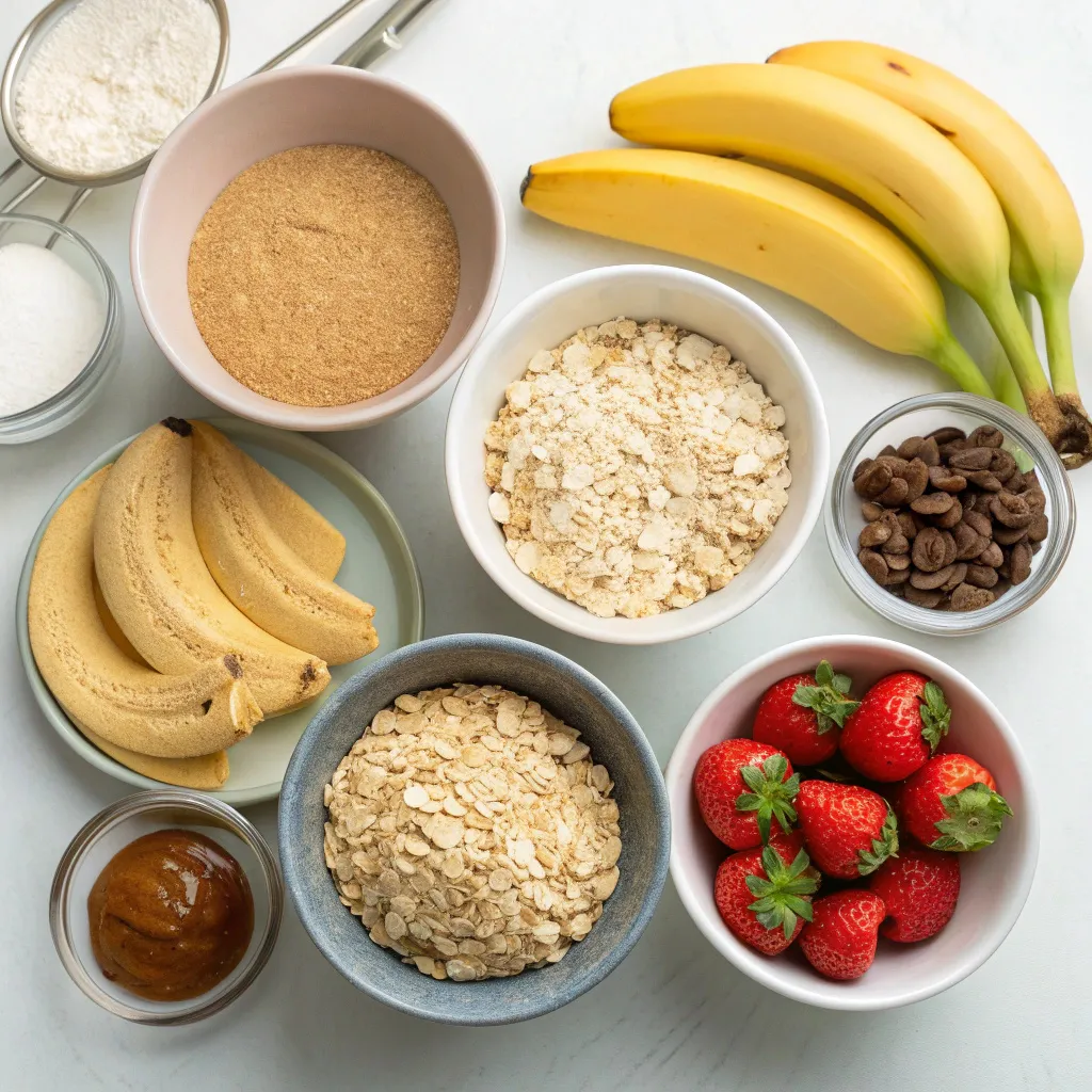 Cottage Cheese Banana Oatmeal Breakfast Bake