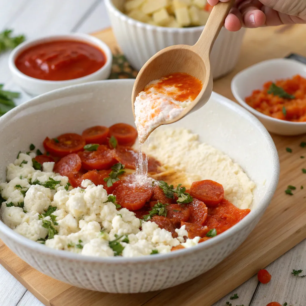 Cottage Cheese Pizza Bites