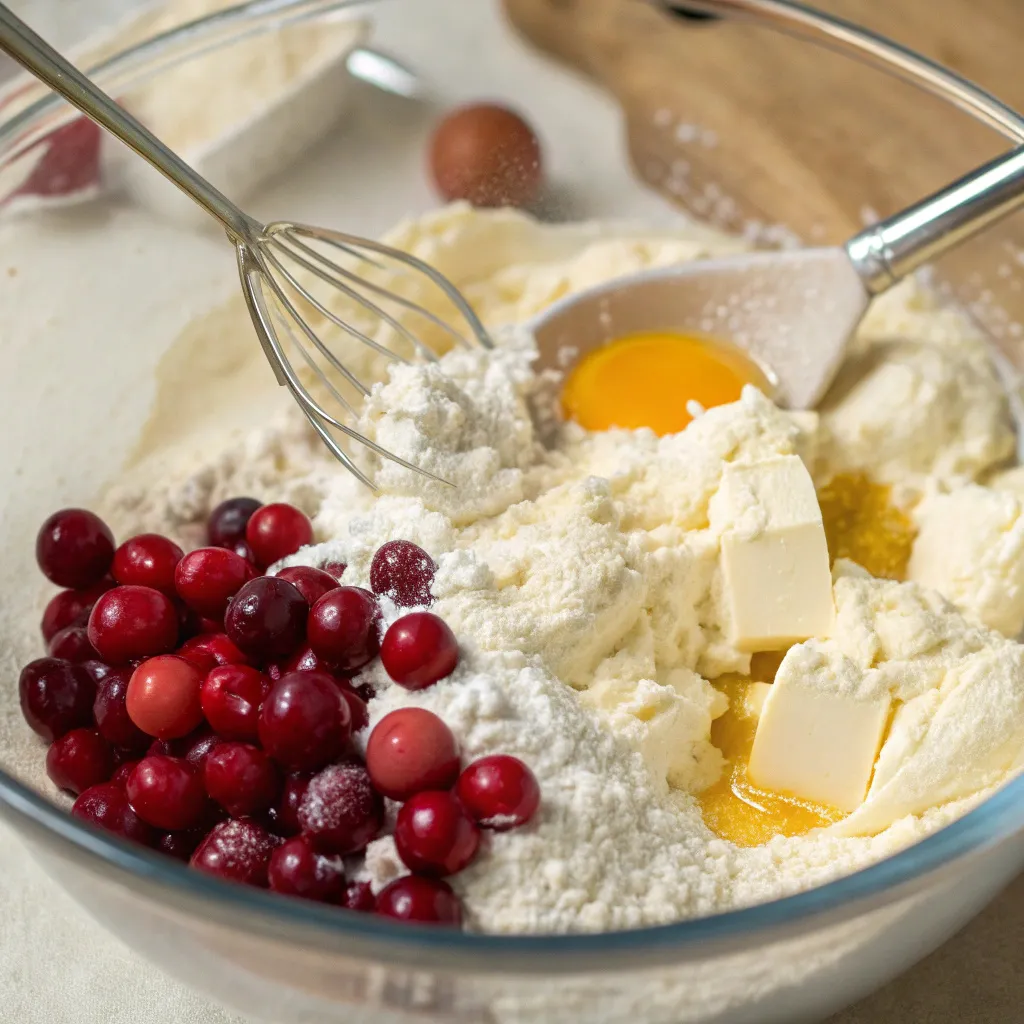 Cream Cheese Cranberry Loaf