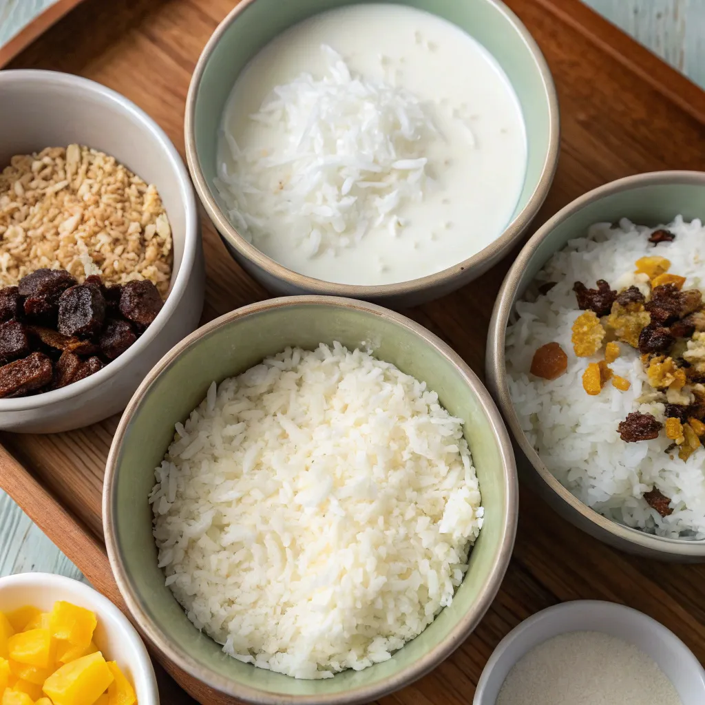 Creamy Coconut Rice Breakfast Bake