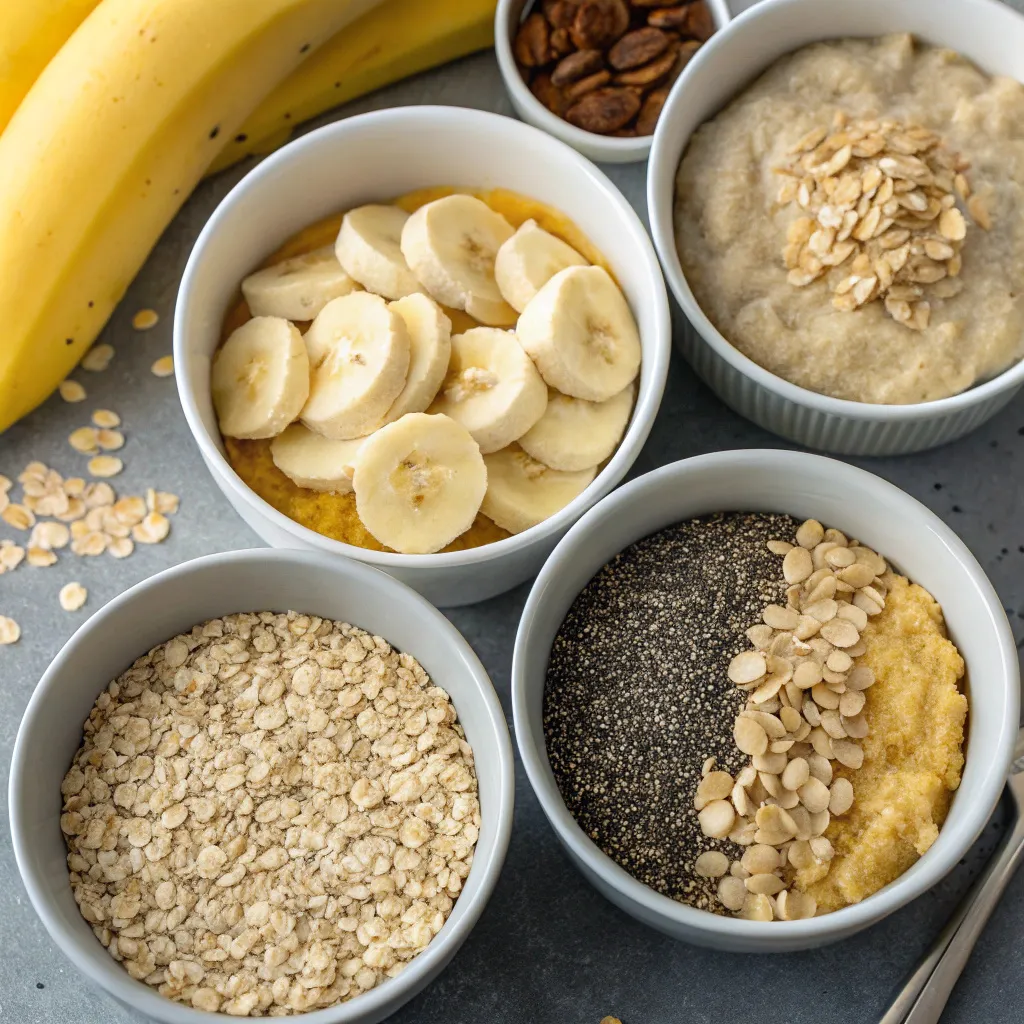 Fluffy Banana Chia Squares