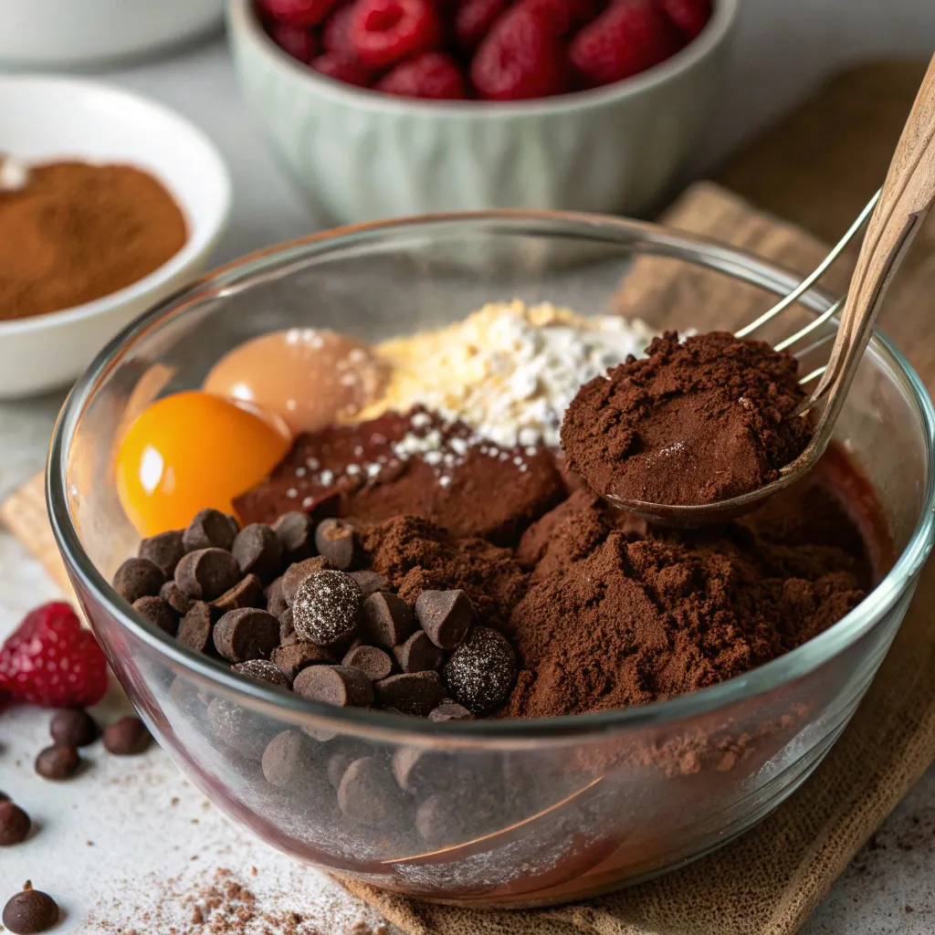 Fudgy Black Forest Brownies