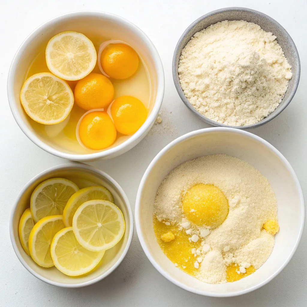 Gluten Free Lemon Brownies