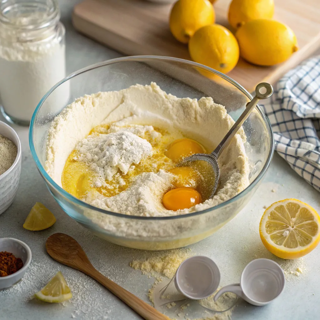 Gluten Free Lemon Brownies