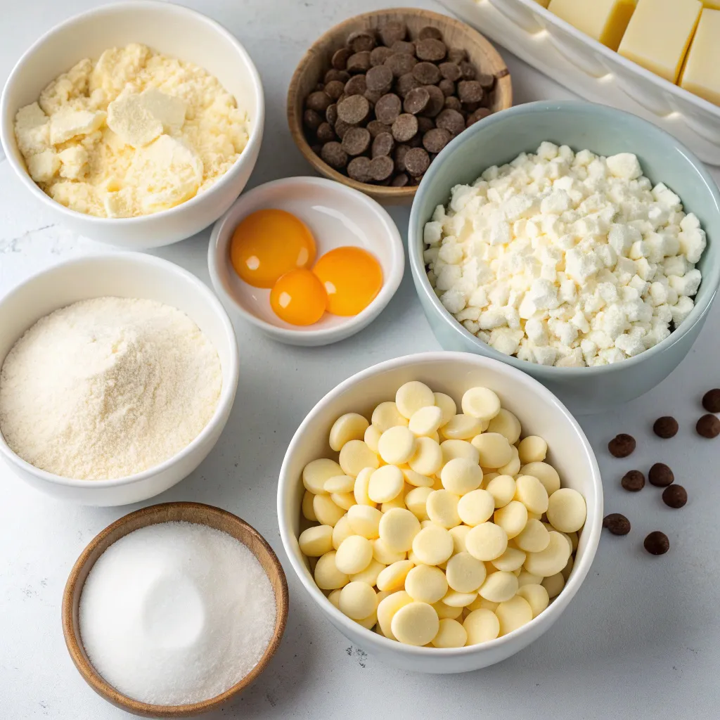 Gooey White Chocolate Center Cookie