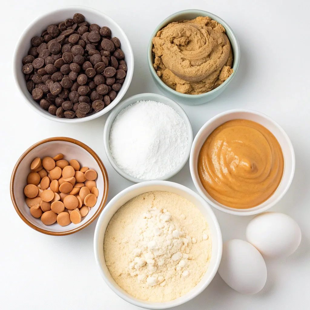 Healthy Greek Yogurt Peanut Butter Muffins with Chocolate Chips and Soft Centers